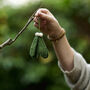 Fair Trade 100% Wool Felt Mistletoe Christmas Decor, thumbnail 1 of 8