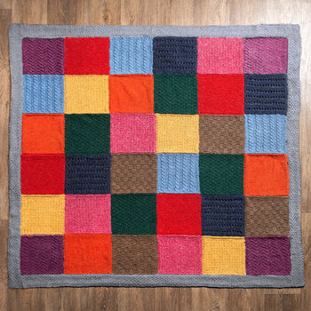 Heritage Blanket Knitting Kit, 2 of 5