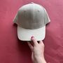 Personalised Mrs 'Script' Embroidered Cap, thumbnail 7 of 8