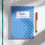 Personalised Moroccan Tiled Notebook, thumbnail 4 of 6