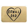Step Dad 'Bonus Dad' Wallet Card, thumbnail 4 of 8