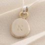 Personalised Silver And Gold Initial Necklace, thumbnail 3 of 6