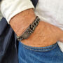 Men's Stainless Steel ID Bracelet, thumbnail 3 of 8