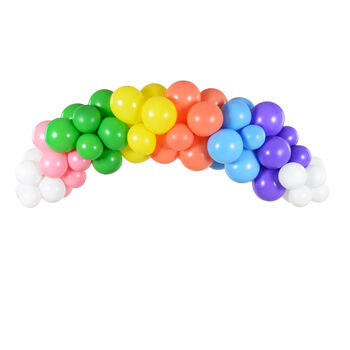Colourful Rainbow Balloon Arch, 2 of 2