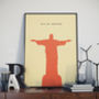 Rio De Janeiro Christ The Redeemer Landmark Print, thumbnail 2 of 4