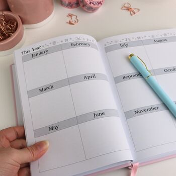 Whimsical A5 Hardcover 2027 Diary, 4 of 10