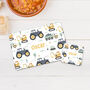Personalised Name Children's Tractor Farm Placemat Set, thumbnail 1 of 4