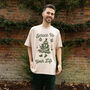 Spruce Up Your Life Men's Christmas T Shirt, thumbnail 2 of 4
