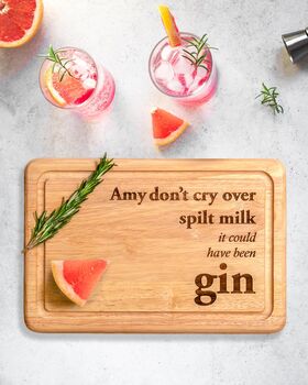 Gin Chopping Board, 2 of 10