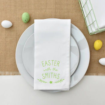 Easter Personalised Easter With The . . . Napkins, 2 of 7