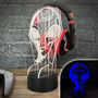 Personalised Alien Neon Light Up Gaming Headphone Stand, thumbnail 1 of 5