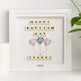 Baby Girl Happy Baptism Day Personalised Gift Frame, thumbnail 3 of 8
