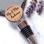 Personalised Wood Engagement Bottle Stopper, thumbnail 3 of 5