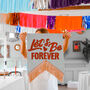 Let's Be Forever Banner Wall Hanging, thumbnail 2 of 4