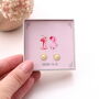 18th Birthday Sterling Silver Daisy Earrings, thumbnail 1 of 8