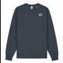 Adults Organic Cotton Embroidered Badger Sweatshirt, thumbnail 2 of 12