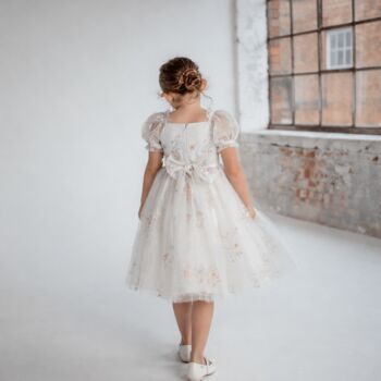 Enchanted Forget Me Not Dress White, 2 of 9