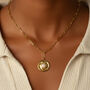 Chain Necklace With Pearl Coin In 18k Gold, Women's Jewellery, thumbnail 1 of 5
