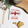 England Football Team Drink Ceramic Coaster, thumbnail 1 of 2
