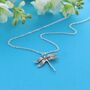 Dragonfly Charm Necklace, thumbnail 1 of 3