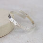 Sterling Silver Personalised Boys Christening Bangle, thumbnail 6 of 10