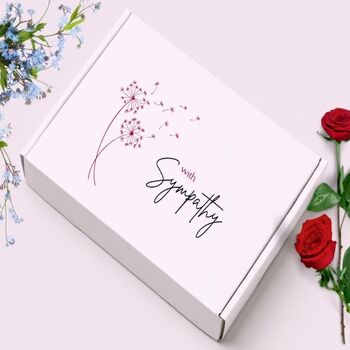 Sympathy Hug In A Box Grief Bereavement Care Package, 10 of 12