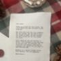 A5 Personalised Christmas Typewriter Letter, thumbnail 4 of 5