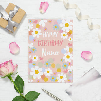 Happy Birthday Nana Greetings Card, 2 of 3