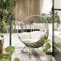 Indoor / Outdoor Freestanding Egg Chair Grey, thumbnail 1 of 3