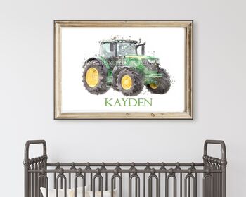 Personalised John Deere Print, 2 of 5