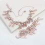 Unusual Pearl Necklace And Bracelet Set On Sterling Silver, thumbnail 6 of 12