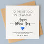 Personalised Father's Day Card For Dad / Grandad, thumbnail 1 of 6