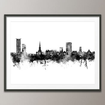 Bedford Skyline Cityscape Art Print, 3 of 7