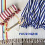 Personalised Cotton Towel Shawl, Christmas Gift For Couples, thumbnail 9 of 12