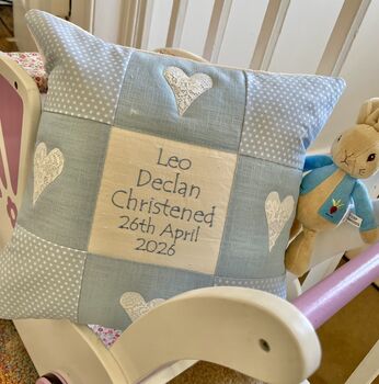 Personalised Baby Cushion, 8 of 9