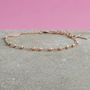 Delicate Rosary Chain Bracelet, thumbnail 4 of 9