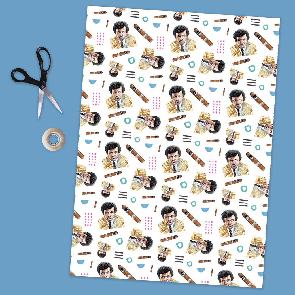 Columbo Wrapping Paper, 1 of 4