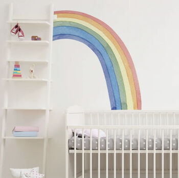Colourful Rainbow Removable Wall Sticker, 4 of 12