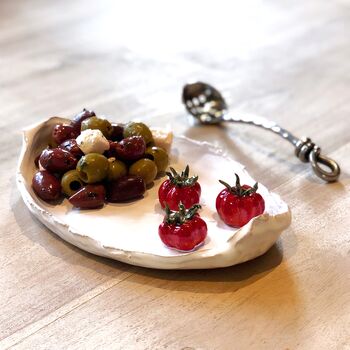 Gifts For Cooks: Ceramic Cherry Tomatoes Tapas Dish, 9 of 10