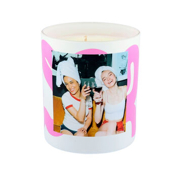 Personalised Photo Friend Scented Natural Wax Candle, 3 of 8