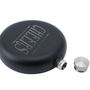 Dapper Chap 'Down The Hatch' Black 6oz Hip Flask | Gift Boxed, thumbnail 4 of 5