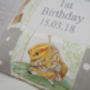 Beatrix Potter© Patchwork Birthday Cushion, thumbnail 7 of 8