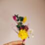 Beautifully Bright Dried Flower Wedding Buttonhole, thumbnail 2 of 2