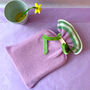 Personalised Cashmere Hot Water Bottle, Candy Striped, thumbnail 1 of 8
