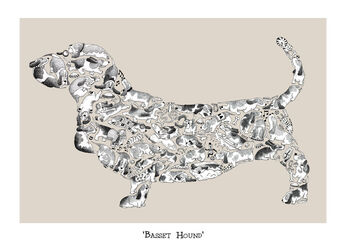 Basset Hound Print, 2 of 4