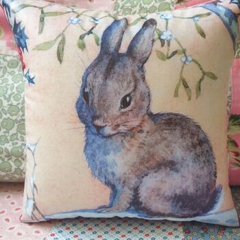 Christmas Bunny Cushion, 2 of 6