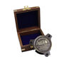 Personalised Three Inch Adjustable Gunmetal Sundial Compass Gift, thumbnail 9 of 12