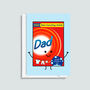 Funny Washing Powder Father's Day Card, thumbnail 2 of 3