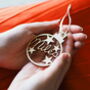 Personalised Star Christmas Bauble Decoration, thumbnail 2 of 12