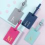 Monogram Luggage Tag And Passport Cover, thumbnail 6 of 8